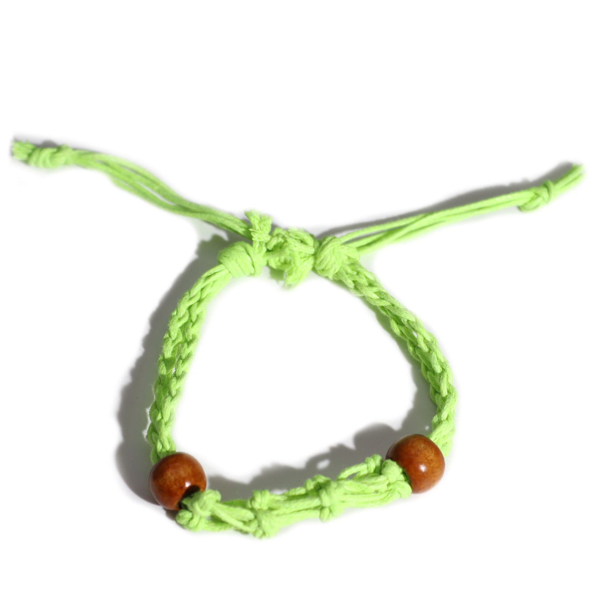Gemstone Bracelet Cord - Green - Gemstones & Crystals | Hearth & Amble