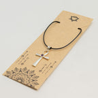 Indian Devotional Pendant - Silver Plated (45cm Cord)- Ankh Symbol of Eternal Life
