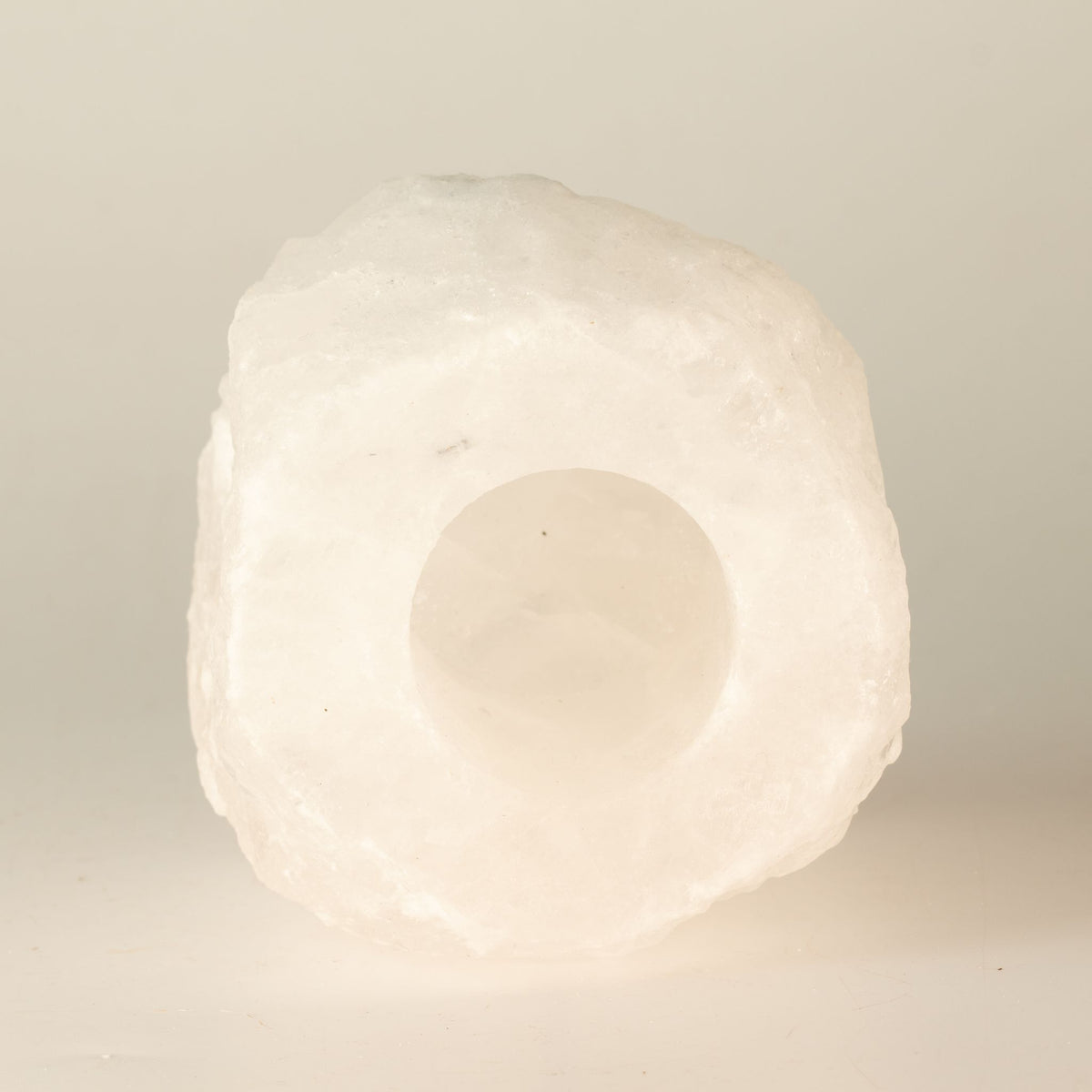 Crystal Rock Himalayan Salt Candle Holder 600-800g