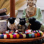 Little Felt Sheep - White