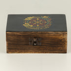 Medium Enamelled Box  - Compass of Life
